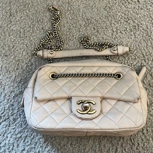 Nude chanel bag